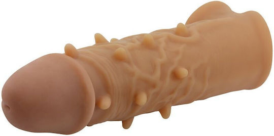 Pretty Love Manșon Penis Extensie De Penis Flesh 16.5cm