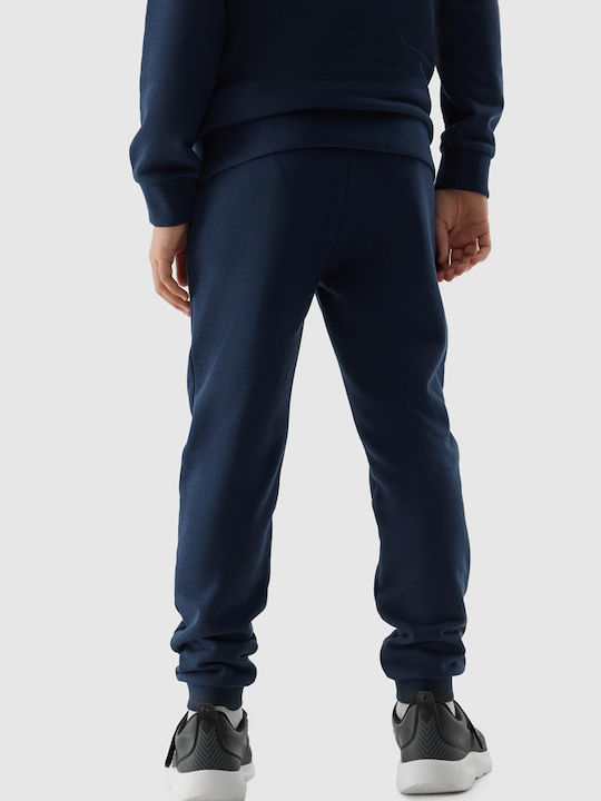 4F Kids Sweatpants Navy Blue 1pcs