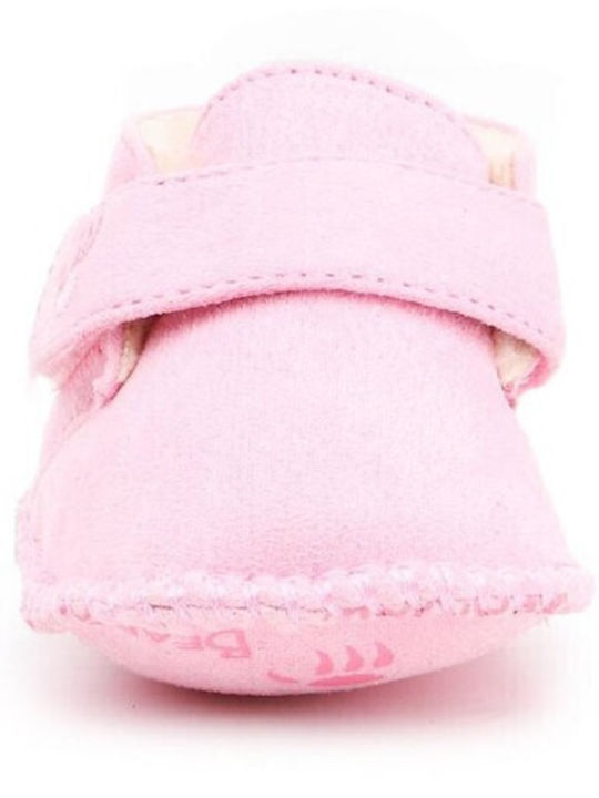 Bearpaw Βρεφικά Παντοφλάκια Αγκαλιάς Ροζ