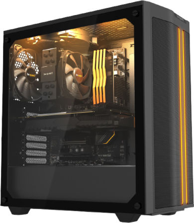Vengeance Spider-X81 Be Quiet Edition Gaming Desktop PC (Ryzen 5-7500F/32GB DDR5/1TB SSD/Radeon RX 7700 XT/No OS)