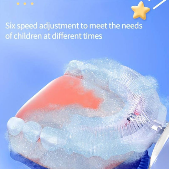 U-Shaped Children's Electric Toothbrush for 2+ Years