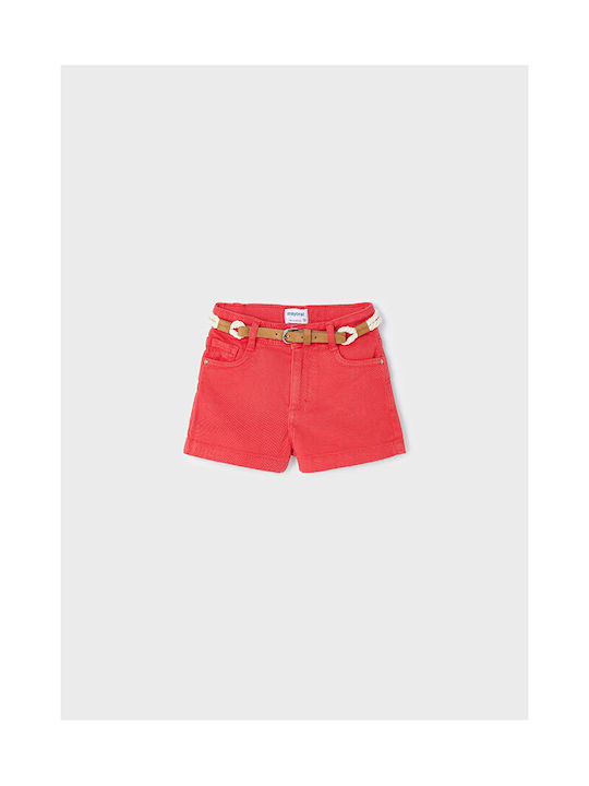 Mayoral Kids Shorts/Bermuda Fabric red