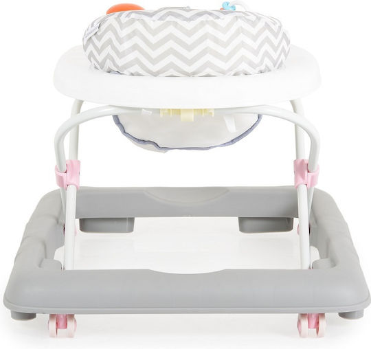 Moni Baby Walker with Music for 6+ Months Pink