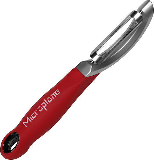 Microplane Fruit & Vegetable Peeler/Cleaner made of Stainless Steel Microplane Fruit & Vegetable Peeler/Cleaner made of Stainless Steel