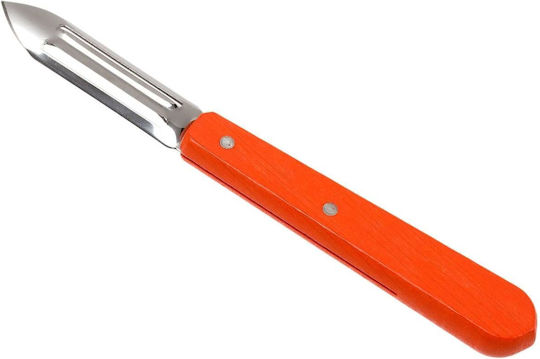 Opinel Les Essentiels Νο115 Αποφλοιωτής/Καθαριστής Φρούτων & Λαχανικών από Ανοξείδωτο Ατσάλι Πορτοκαλί Opinel Les Essentiels Νο115 Αποφλοιωτής/Καθαριστής Φρούτων & Λαχανικών από Ανοξείδωτο Ατσάλι Πορτοκαλί