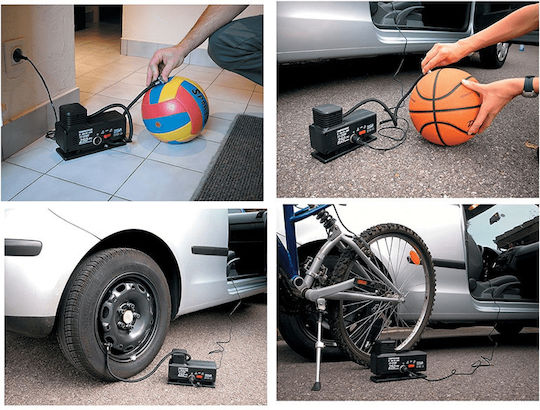 Τρόμπα Αυτοκινήτου CTC-1106 250PSI με Καλώδιο Αναπτήρα 12V