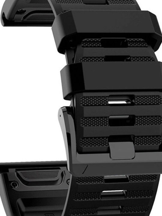 KOSTELO Rubber Strap Black 26mm