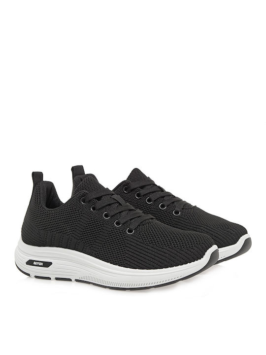 Seven Damen Sneakers Schwarz