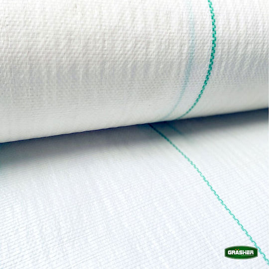 Grasher 103605 Ground Cover Fabric 95gr/m² 50x1m White