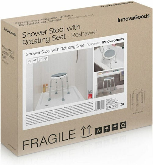 InnovaGoods Roshawer Κάθισμα Μπάνιου 42x42x36cm V0103811