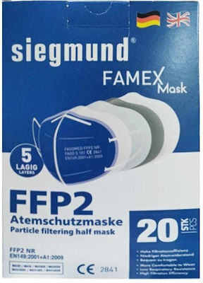 Famex Schutzmaske FFP2 Blau 20Stück