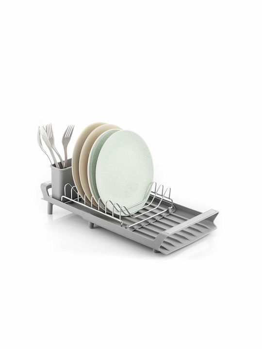 InnovaGoods Drackish Geschirrabtropfer Inox Graue 20x20x13cm