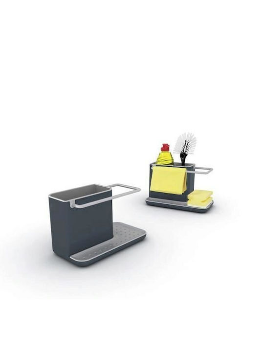 Joseph Joseph Kitchen Sink Organizer Plastic Gray