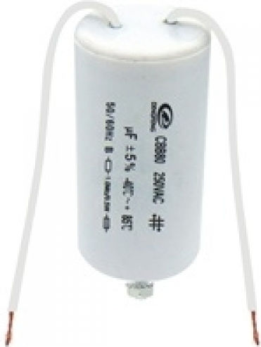 Cable Cbb Capacitor Fluorescence 10μF 250V 10pcs 02.021.0071