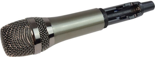 QTX Sound 171.824UK Set Wireless Microphone Handmade for Vocals in Silver Color