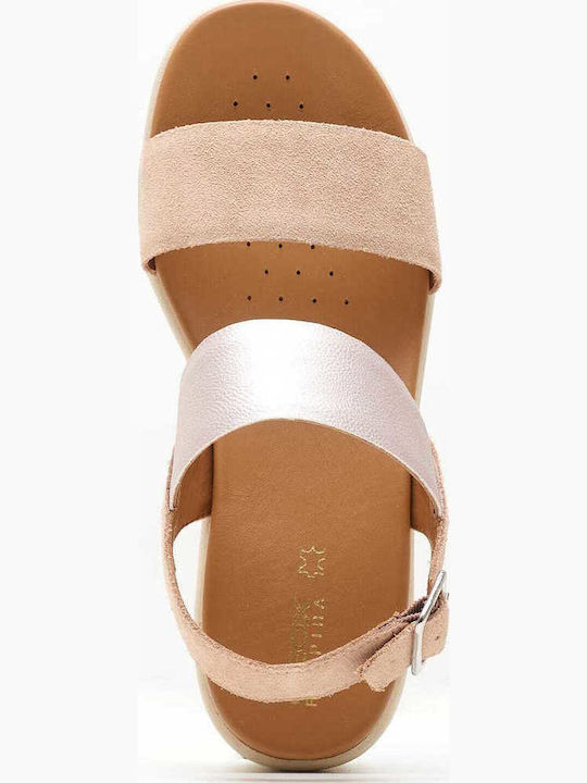 Xand 2.2s Women's Leather Platform Shoes Beige