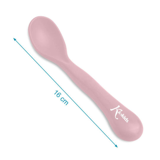 Kiokids Βρεφικό Κουτάλι από Πλαστικό για 6+ μηνών