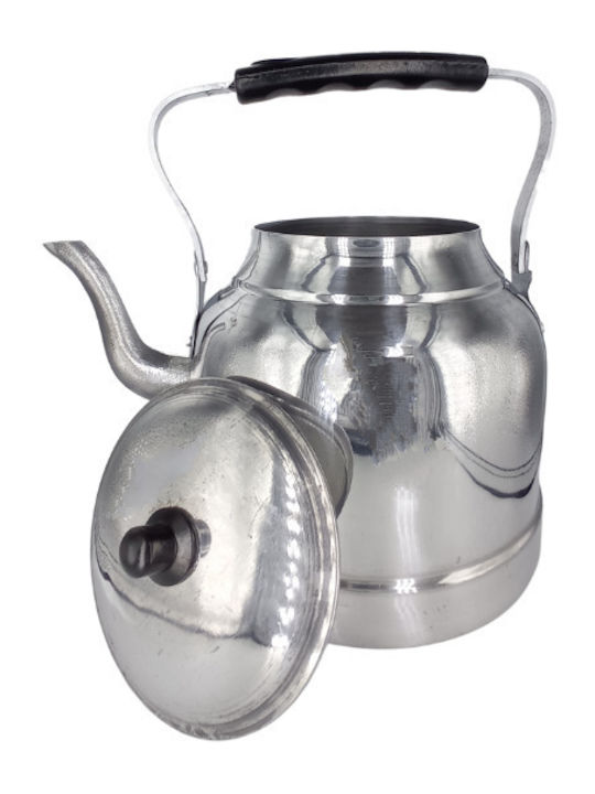 Τσαγιέρα Αλουμινίου Ασημί 1500ml
