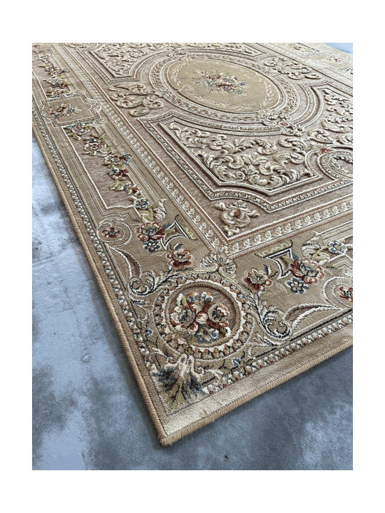 Ragolle Genova 21 Rutschfest Teppich Rechteckig Sommer Seide Beige