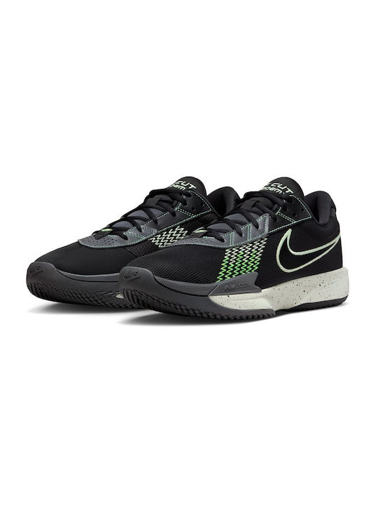 Nike G.T. Cut Academy Low Basketball Shoes Black / Anthracite / Green Strike / Barely Volt
