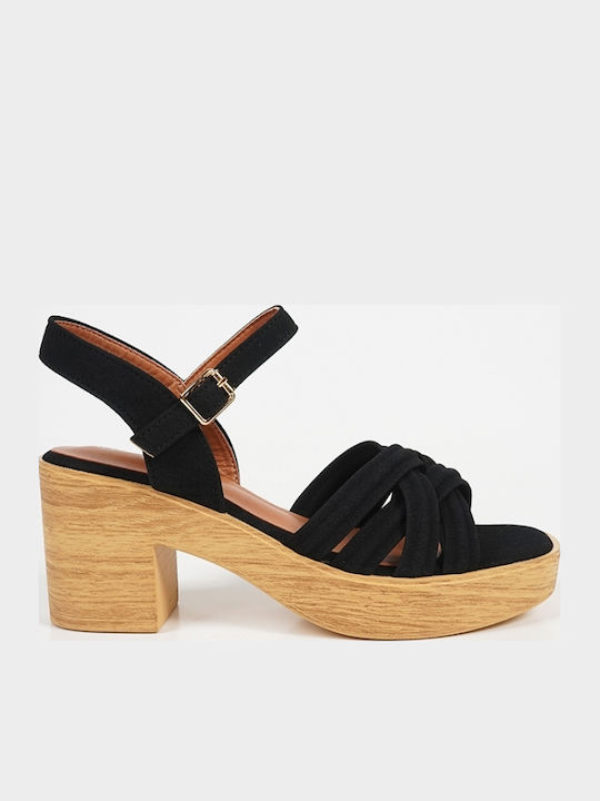 Suede Πέδιλα Μαύρα