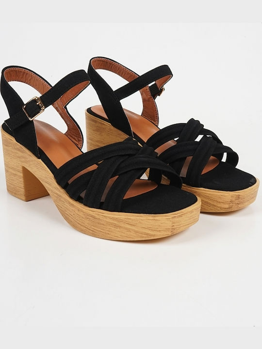 Suede Πέδιλα Μαύρα