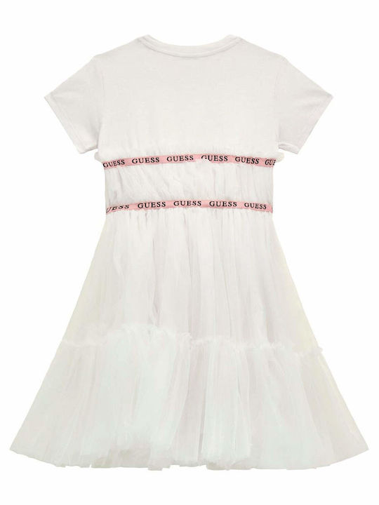 Guess Rochie pentru Copii Din Tulle White