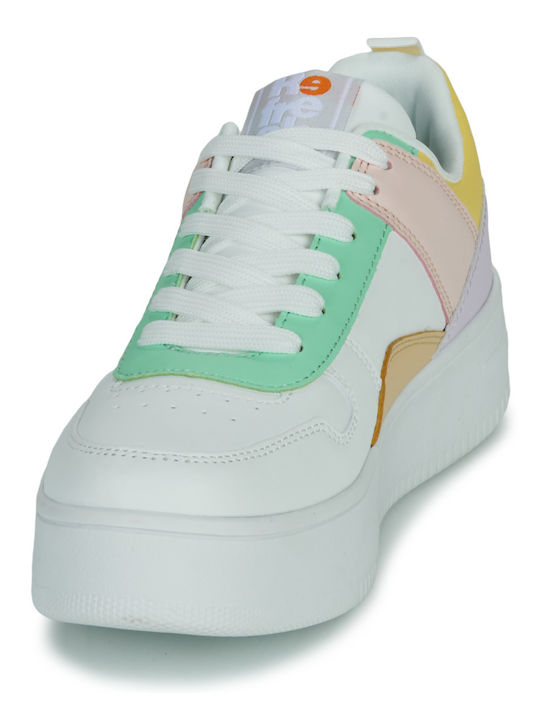 Γυναικεία Flatforms Sneakers Πολύχρωμα