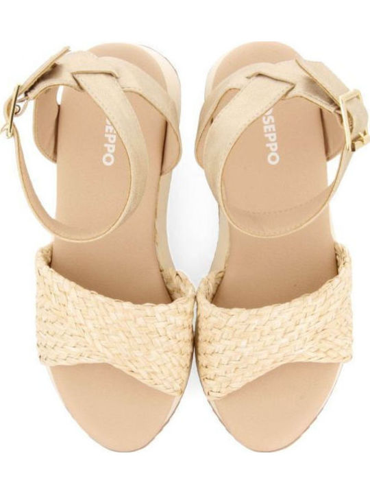 Women's Platform Shoes Gold