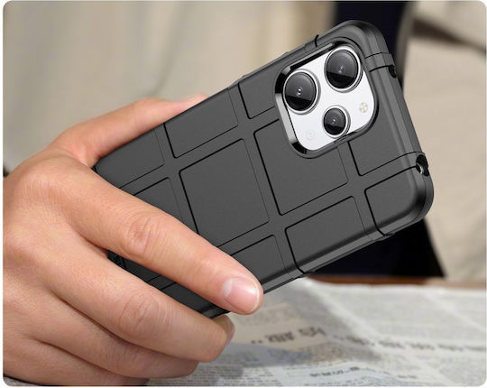 Shield Back Cover Σιλικόνης Μαύρο (Redmi 12 4G / Redmi 12 5G)