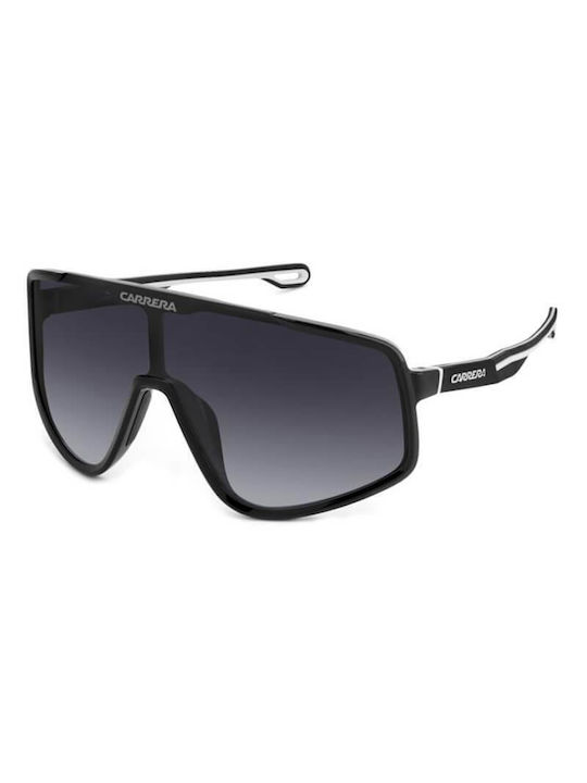 Carrera Men's Sunglasses with Black Plastic Frame and Black Gradient Lens 4017/S 807/9O