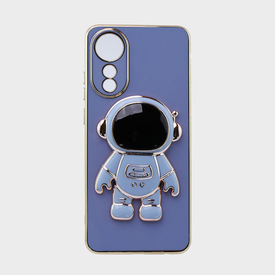 Oppo Astronaut Umschlag Rückseite Silikon Blau (Oppo A78 4G)