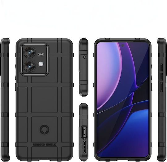 Shield Back Cover Silicon Negru (Motorola Edge 40)