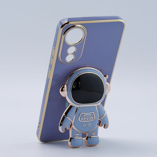 Oppo Astronaut Umschlag Rückseite Silikon Blau (Oppo A78 4G)