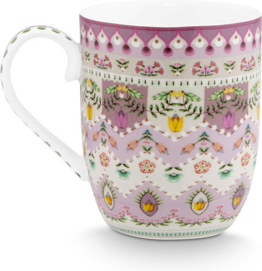 PiP Studio Lily Κούπα από Πορσελάνη Πολύχρωμη 145ml PiP Studio Lily Κούπα από Πορσελάνη Πολύχρωμη 145ml