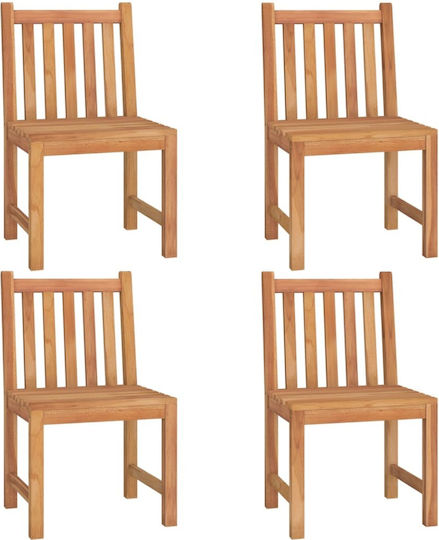 Teak Garten- und Outdoor-Möbelset Für Klassische Veranda 5 Stück