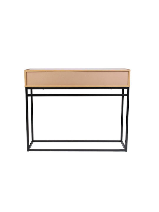 Console Table Wood & Metal Metal L100xW35xH80.5cm
