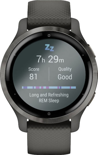 Erbord Full Face Tempered Glass for the Garmin Venu 2S 1pcs