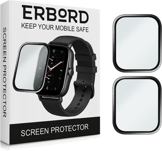Erbord Закалено стъкло за цялото лице за Amazfit GTS 2 / 2E - Амазфит GTS 2 / 2E 1бр