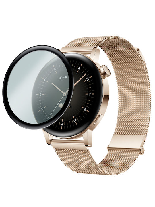 Erbord Full Face Tempered Glass pentru Huawei Watch GT 3 42mm 1buc