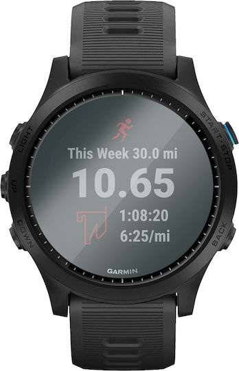 Erbord Full Face Tempered Glass για το Garmin Forerunner 945 1τμχ