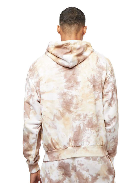 Karl Kani Signature Men's Sweatshirt with Hood Light Sand