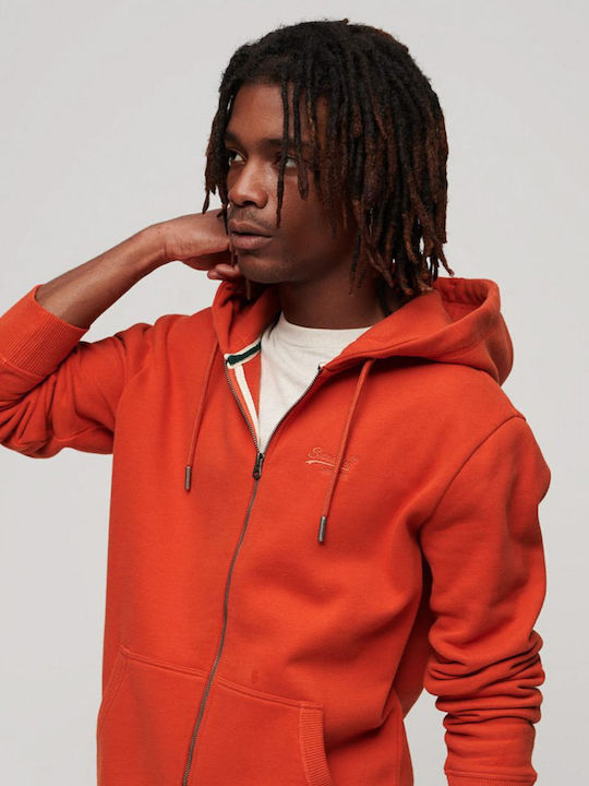 Sweatshirt mit Kapuze Orange