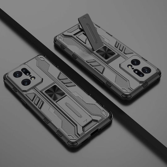 Erbord Back Cover Μεταλλικό Μαύρο (Oppo Find X5 Pro)
