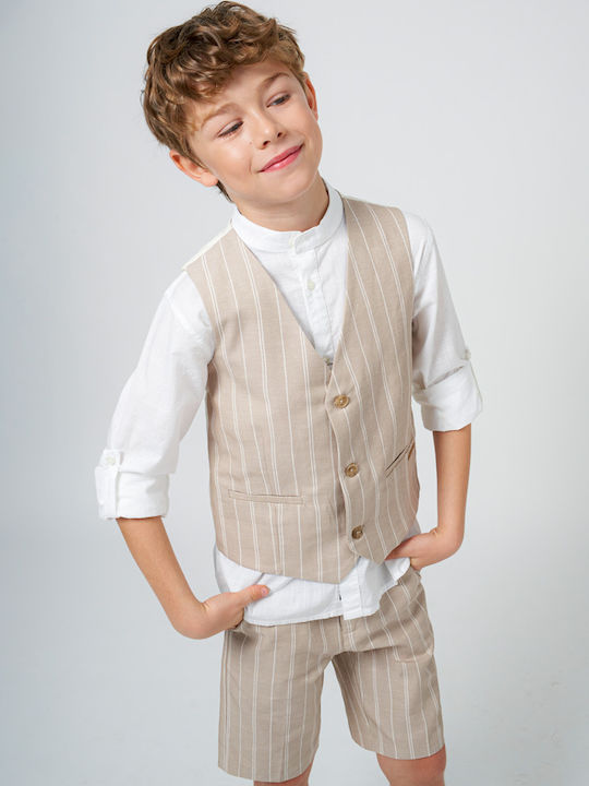 Kids Vest Coffee