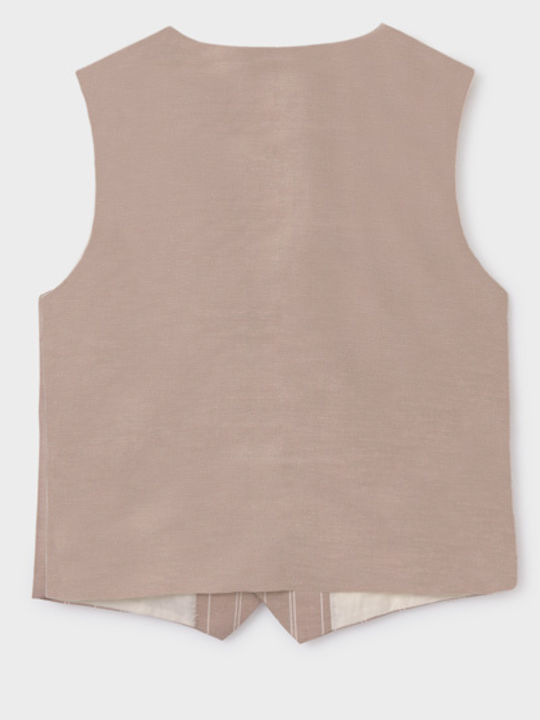 Kids Vest Coffee
