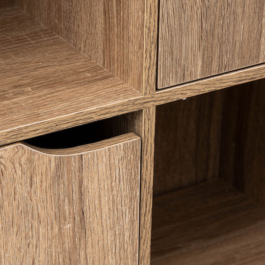 Beige Bookcase 100.5x32x100.5cm