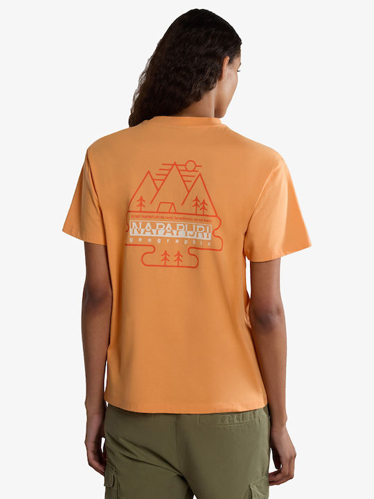 Γυναικείο Αθλητικό T-shirt Πορτοκαλί