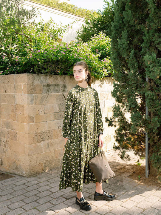 Maxi Shirt Dress Dress Animal Print