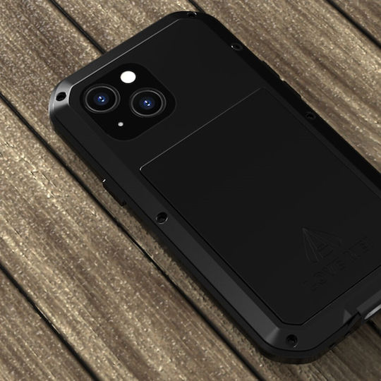 Love Mei Back Cover Metallic Black (iPhone 13 mini)